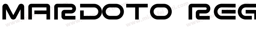 Mardoto Regular字体转换